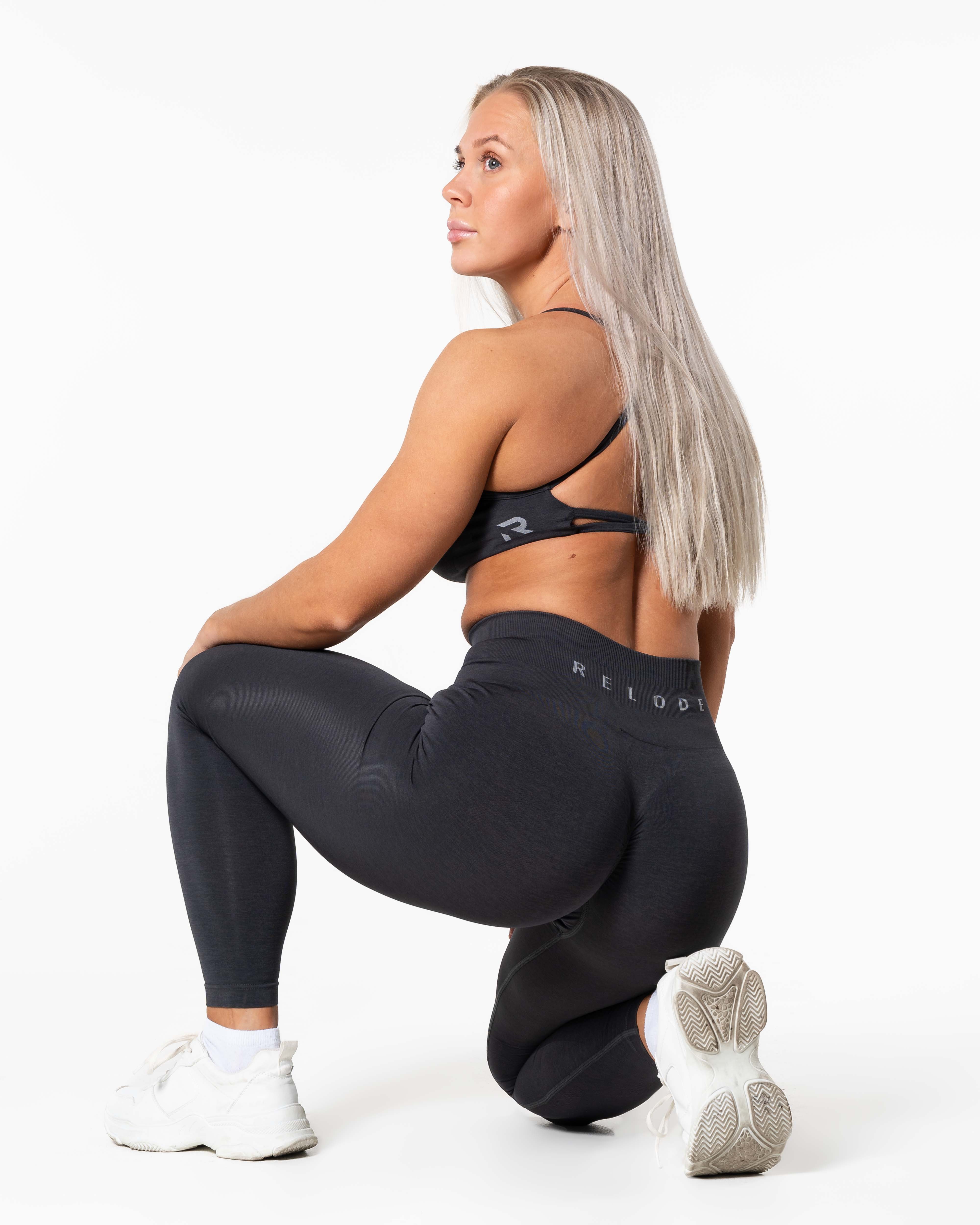 Prime Seamless Top - Dark Grey